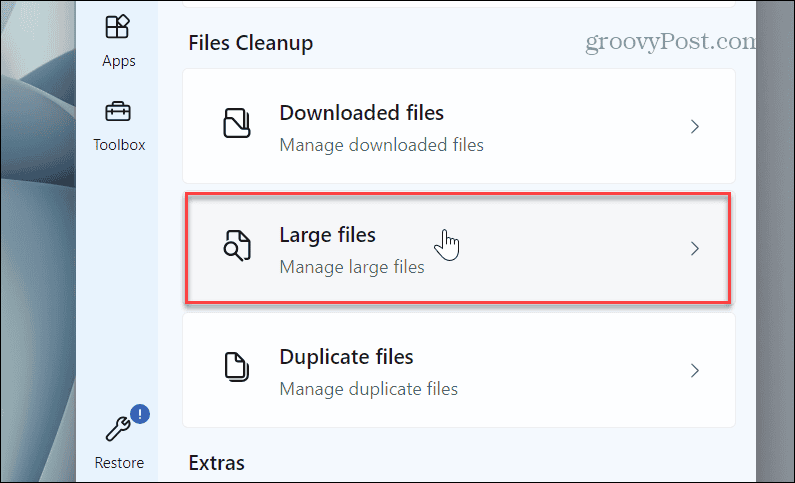 gestionnaire de fichiers volumineux sous Windows gestionnaire de fichiers volumineux sous Windows