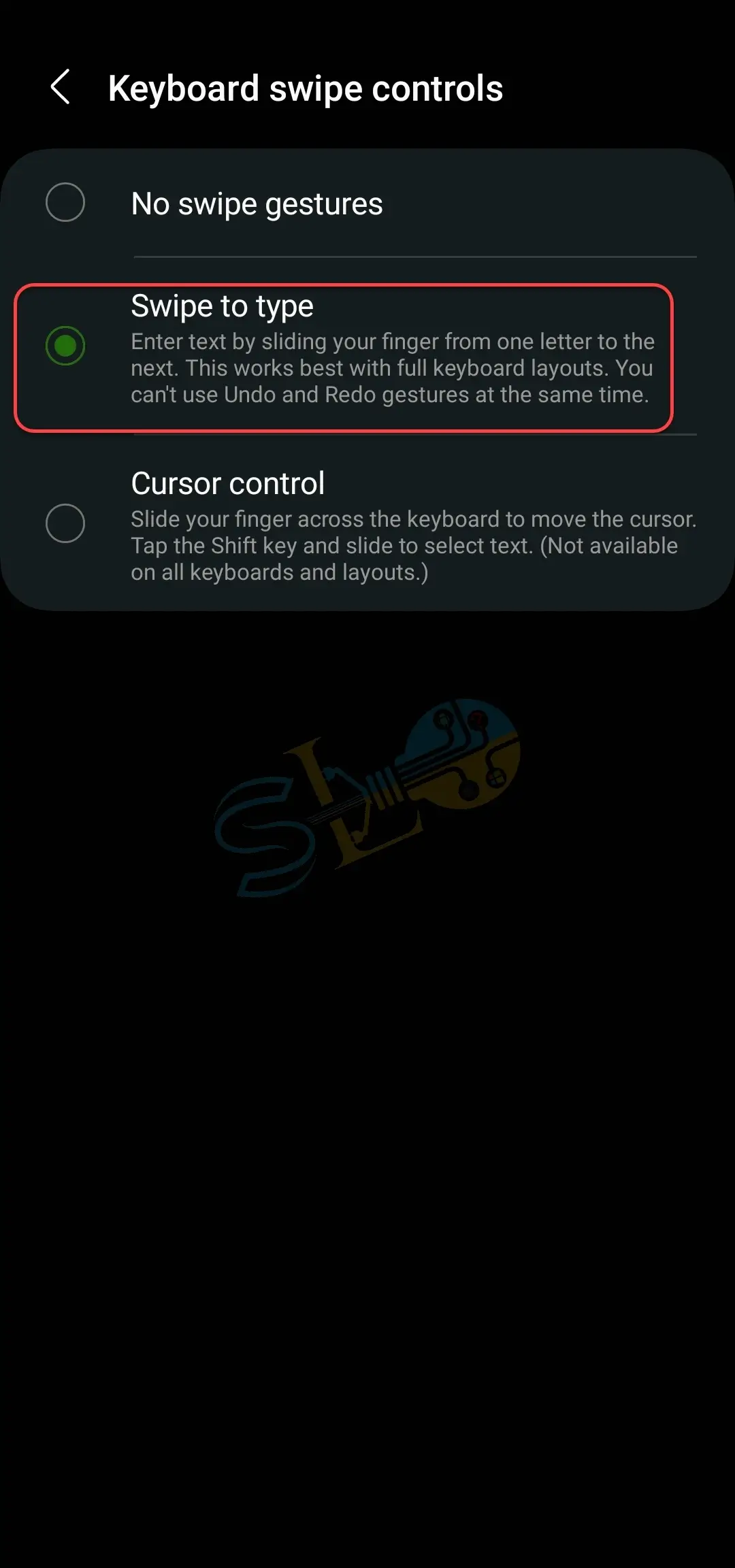 Comment activer la saisie par balayage sur un téléphone Samsung (Android 14)