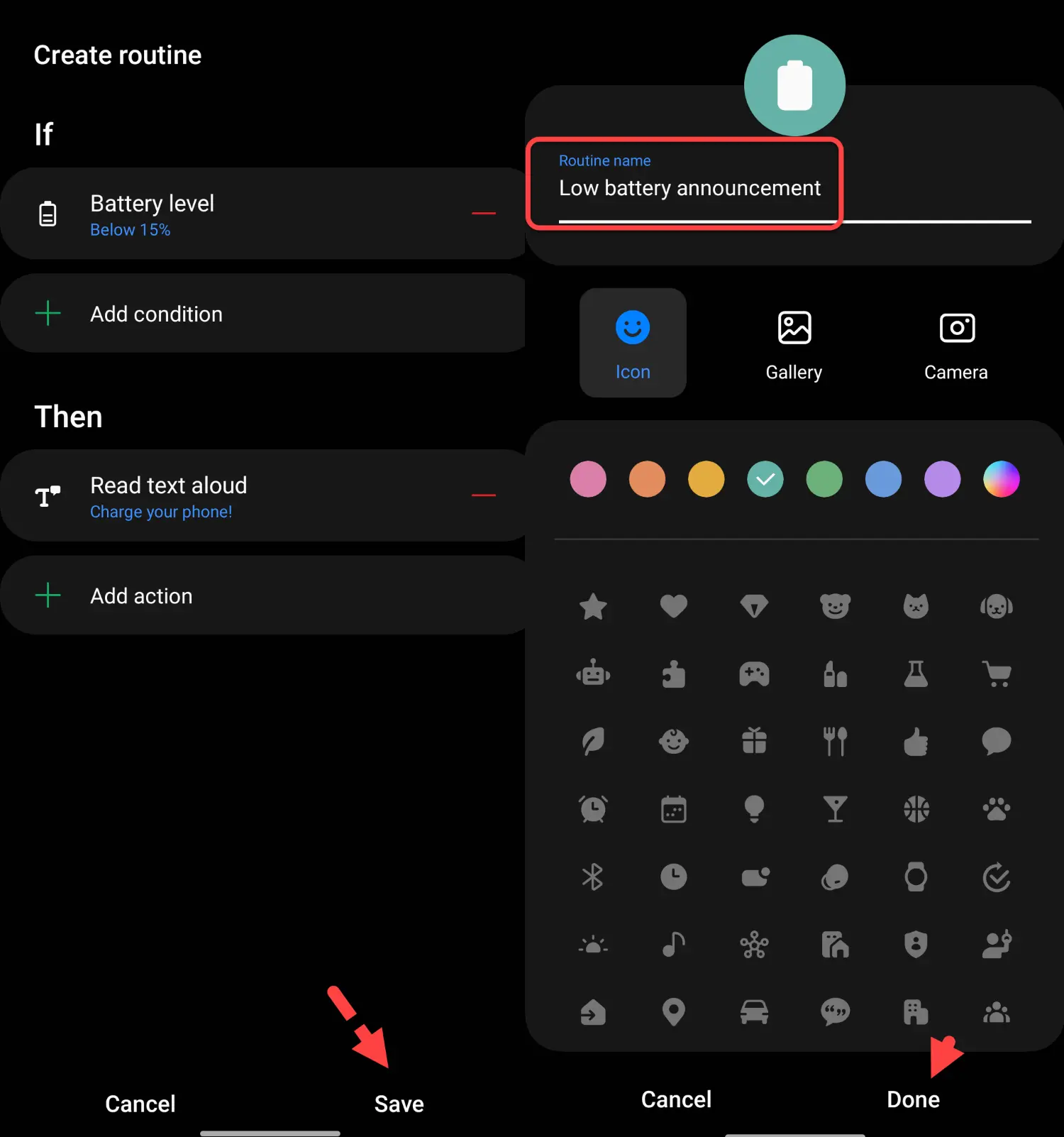 Comment définir un avertissement de batterie faible sur Samsung S23/S22/S21 [2024]