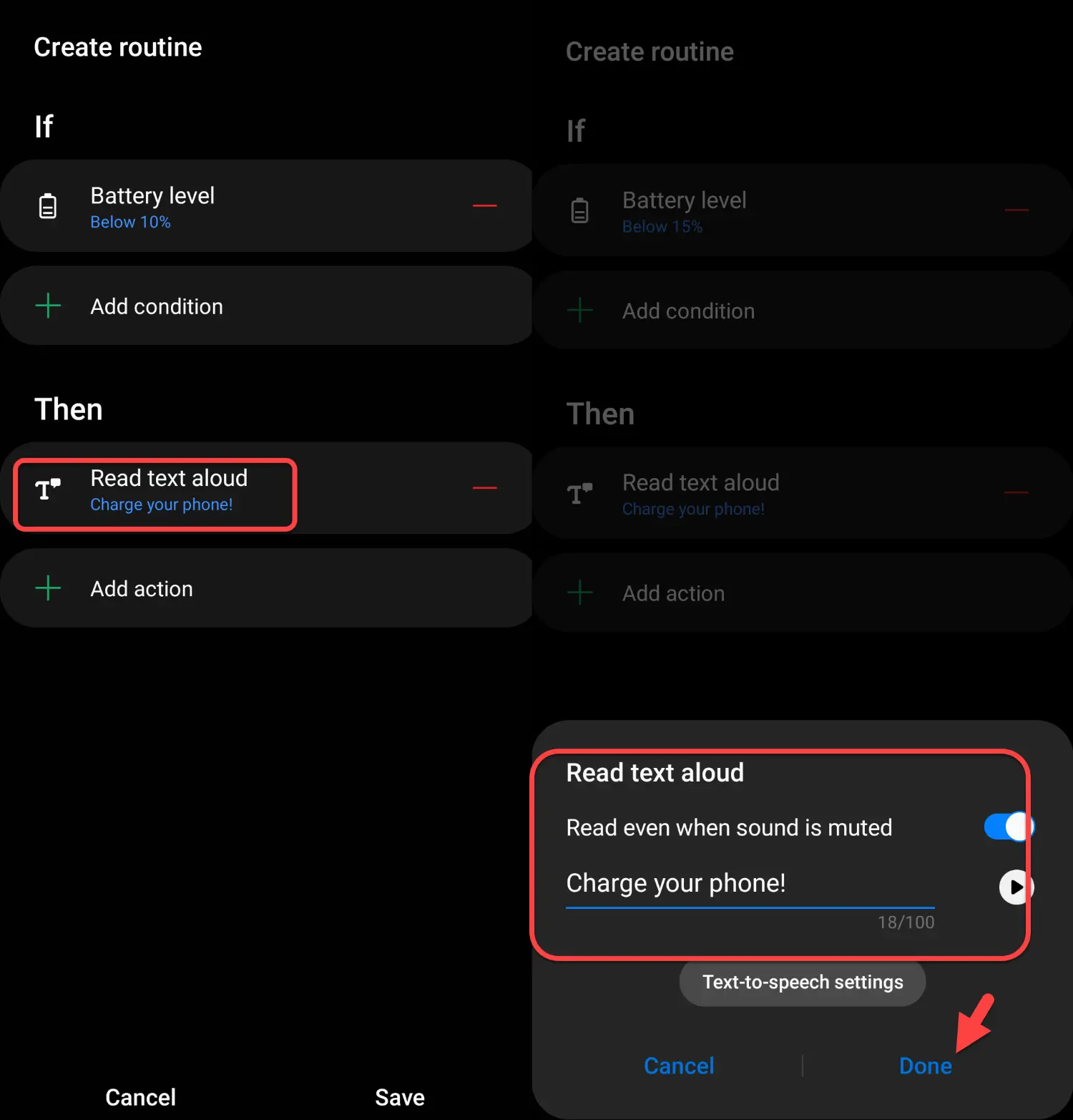 Comment définir un avertissement de batterie faible sur Samsung S23/S22/S21 [2024]