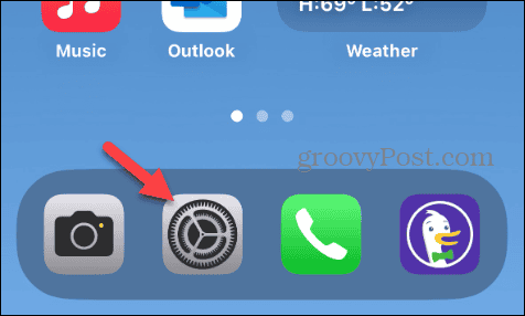  paramètres de l'iphone