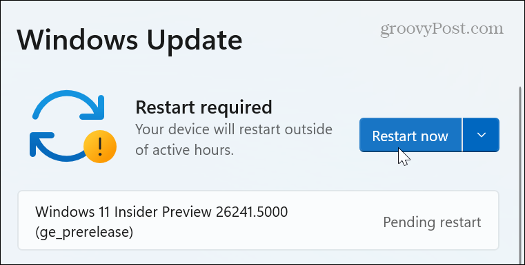 Windows Insider build 26241 Canary Channel Windows Insider build 26241 Canary Channel