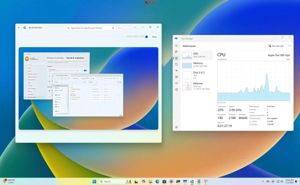 Comment forcer l’installation de Windows Recall AI sur du matériel non pris en charge sous Windows 11