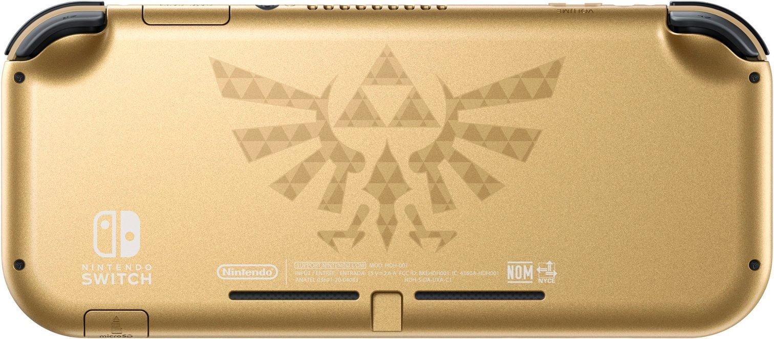 Vous Pouvez Désormais Précommander La Switch Lite Hyrule Edition De Nintendo Enfin Que Des 9879