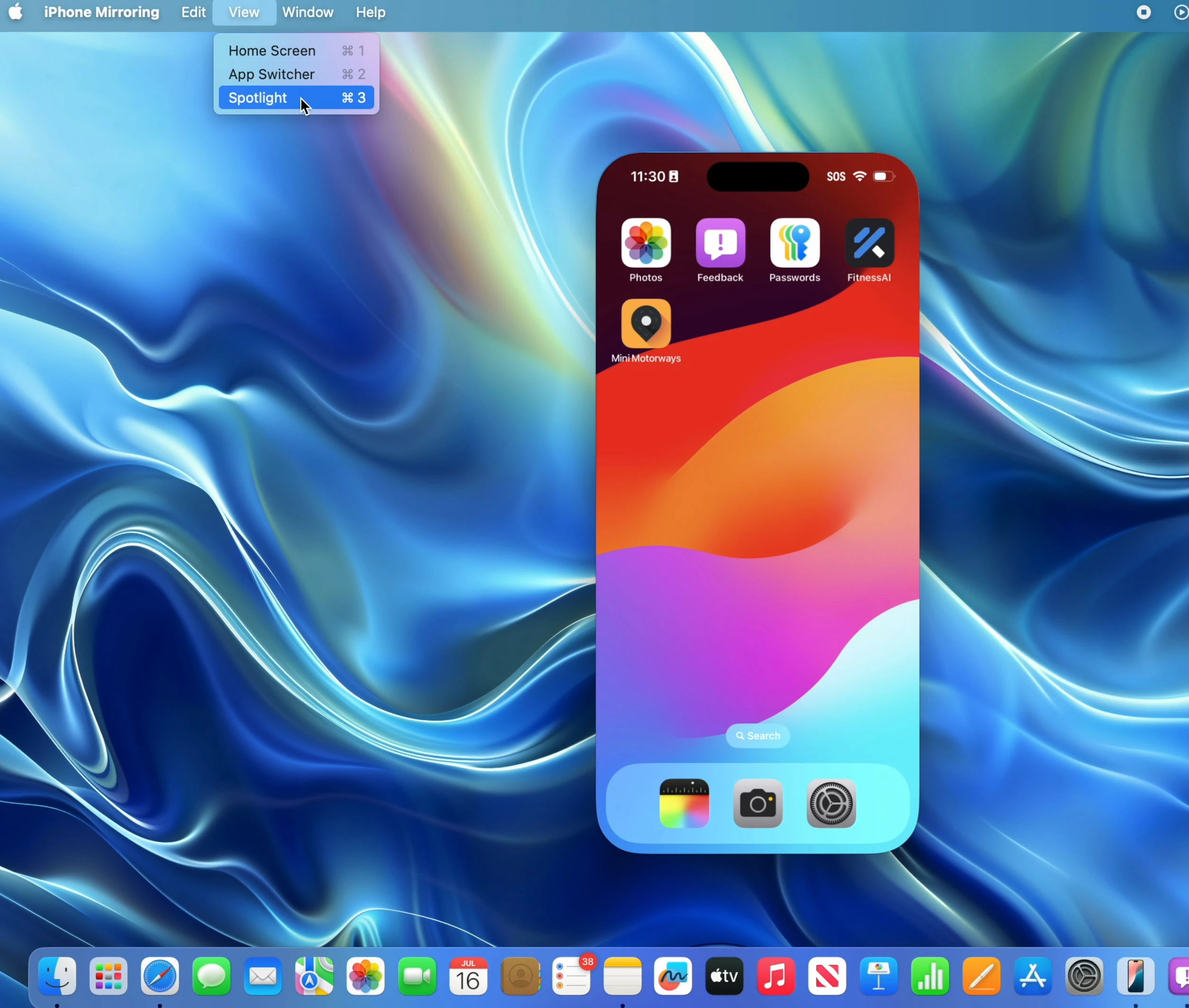 Comment utiliser la mise en miroir de l'iPhone sur macOS Sequoia 15 et iOS 18 ?