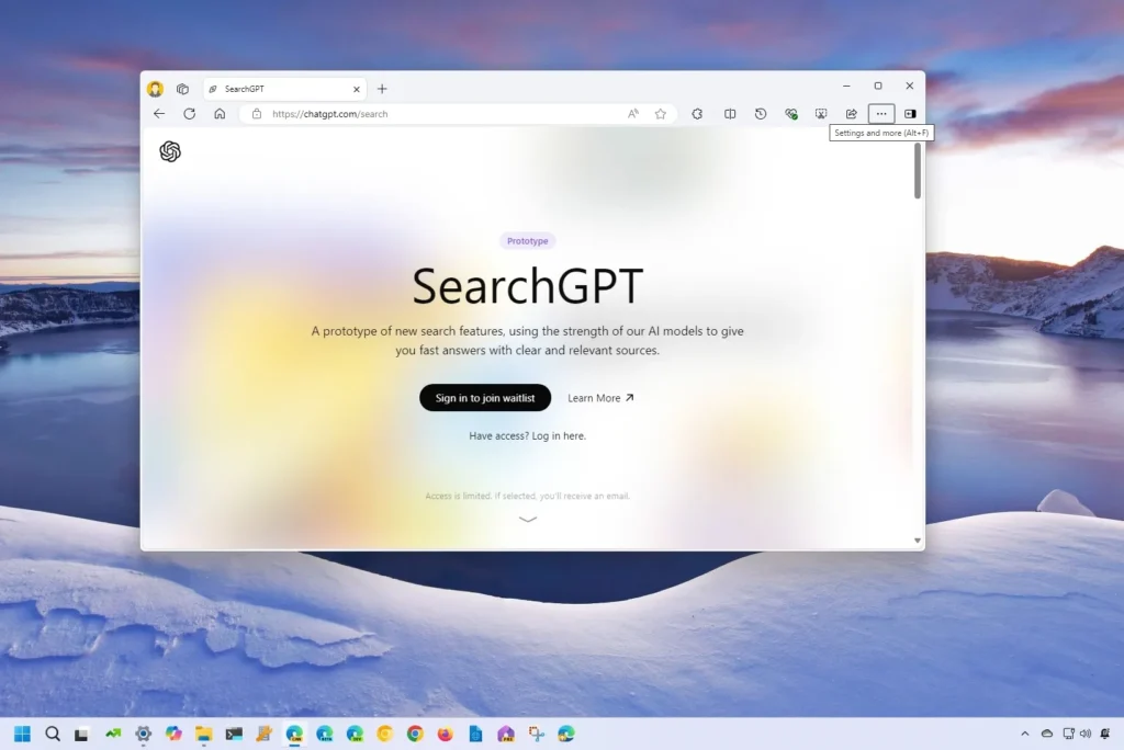 Comment s’inscrire pour tester SearchGPT d’OpenAI