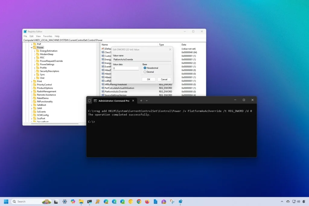 Comment désactiver la veille moderne (S0) sous Windows
