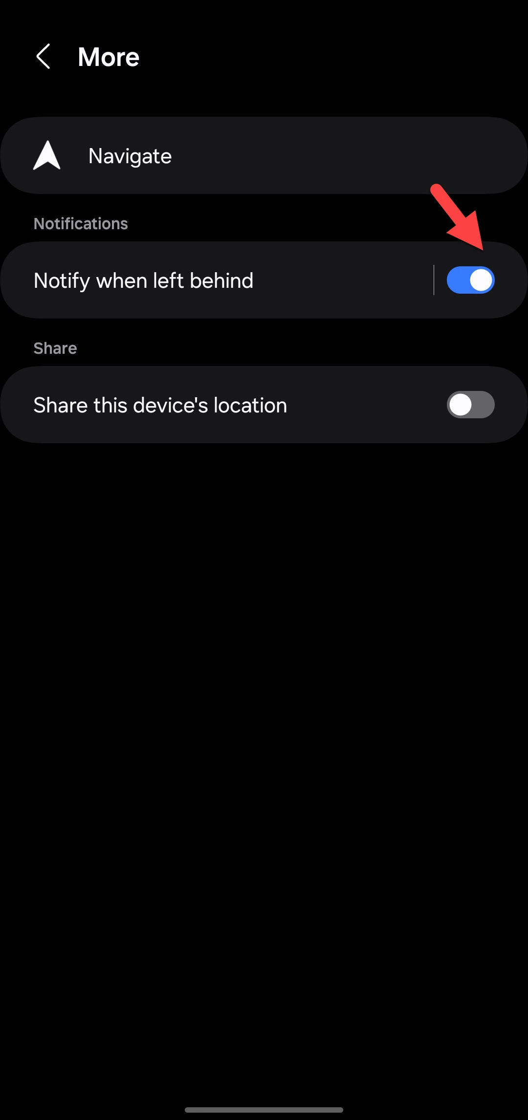 Comment activer la notification en cas d'oubli pour Galaxy Watch et Buds