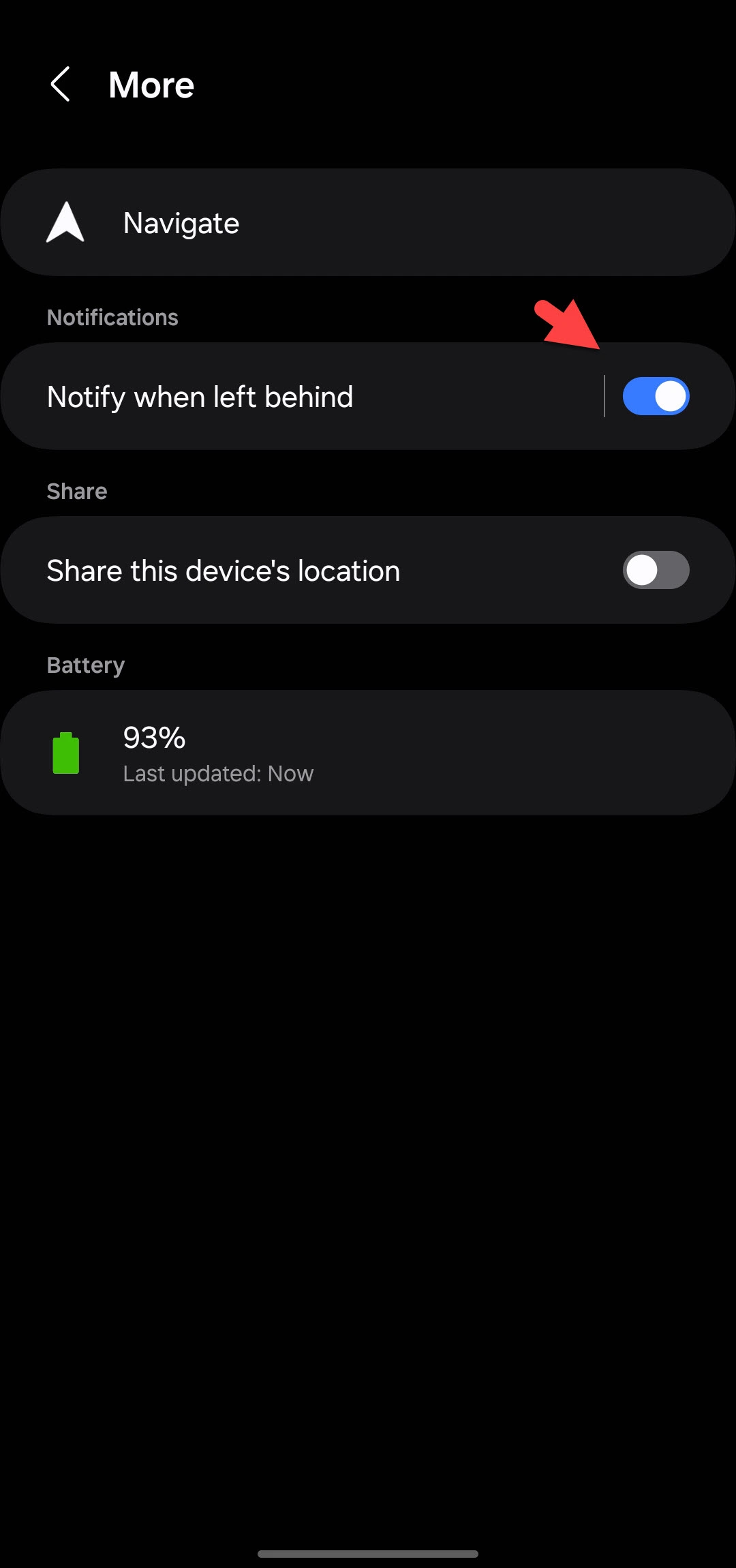 Comment activer la notification en cas d'oubli pour Galaxy Watch et Buds