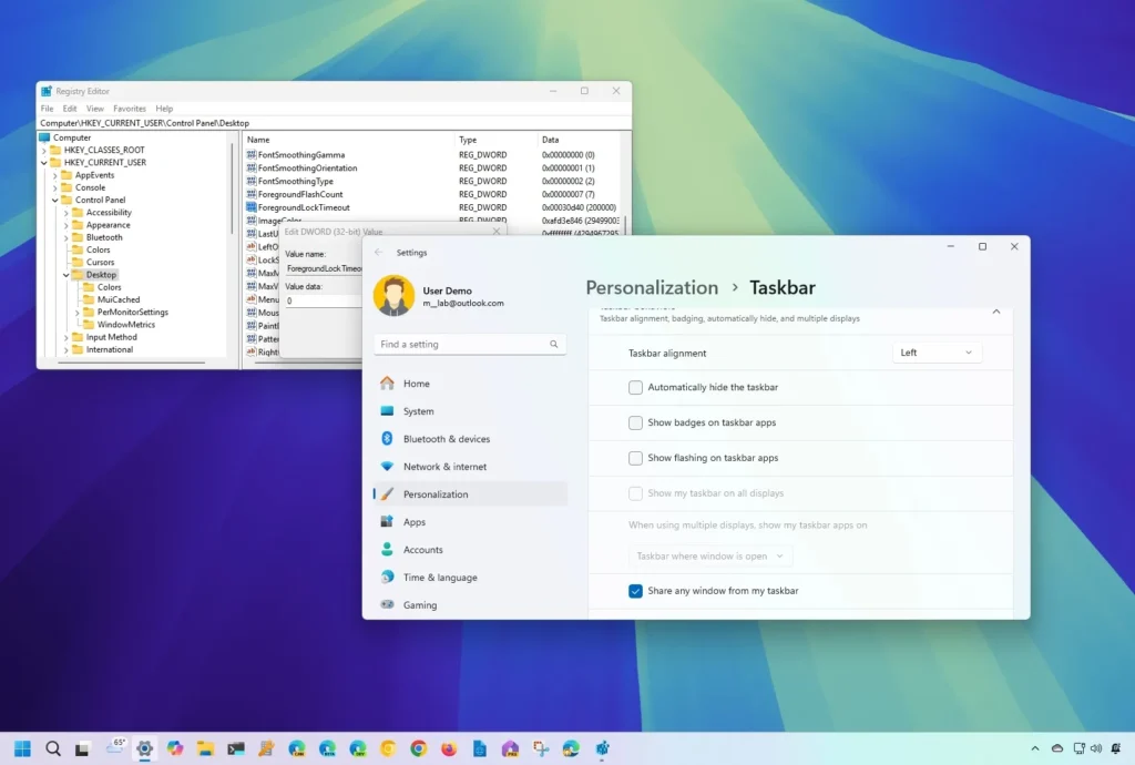 Comment désactiver le clignotement des applications dans la barre des tâches sous Windows 11